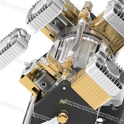 Oil-Free Silent Air Compressor For Bus factory
